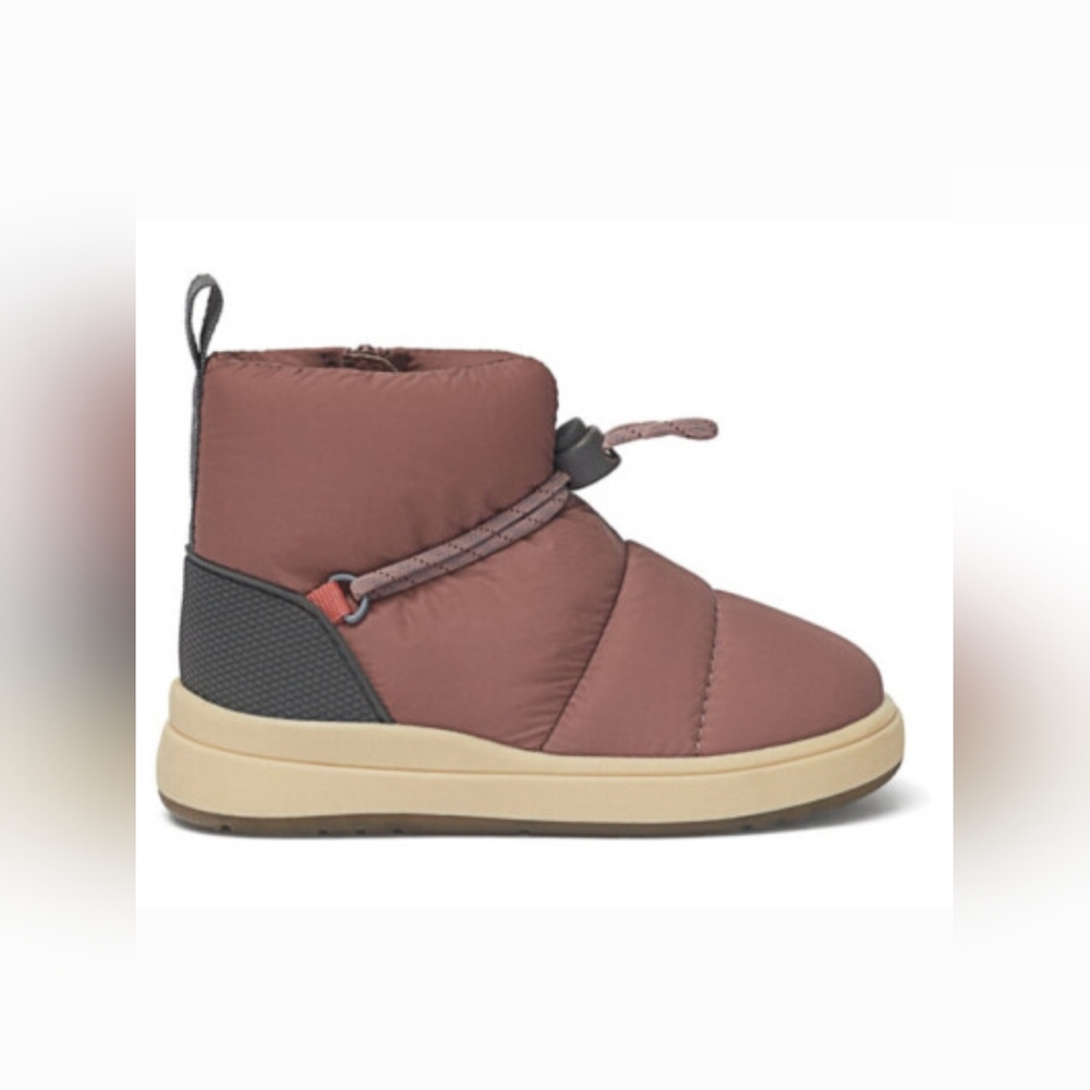 Zara Size EU 25 US 8.5 Girls Pink Quilted Boots